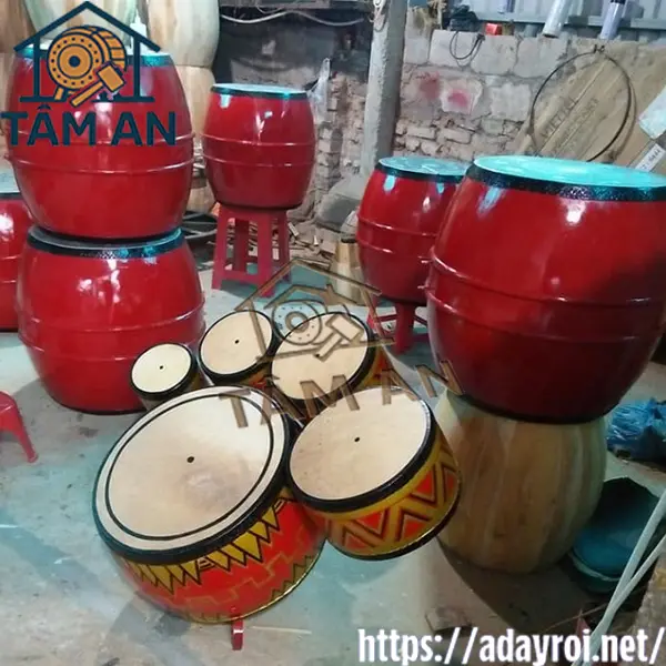 Làng Nghề Trống Đọi Tam 4 Các mẫu trống đọi tam