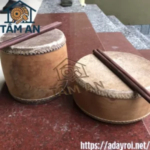 Trống Dân Tộc 3 Trống đế cúng tế