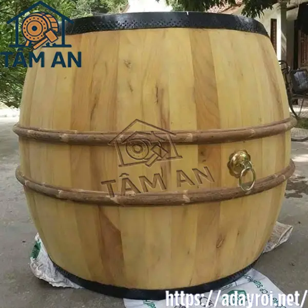 Trống gỗ mít Tâm An