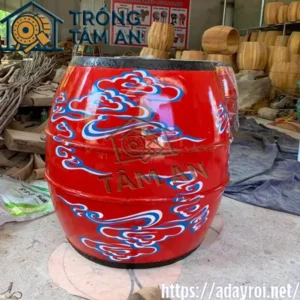 Trống Đền Thờ 1 Trống gỗ truyền thống