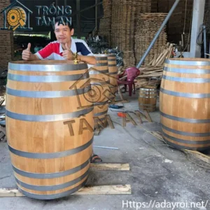 Thùng rượu gỗ sồi 300 Lít